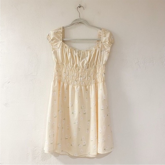 Princess Polly x Bella Fioni Mini Dress in Yellow Floral Size 10 - Picture 2 of 7